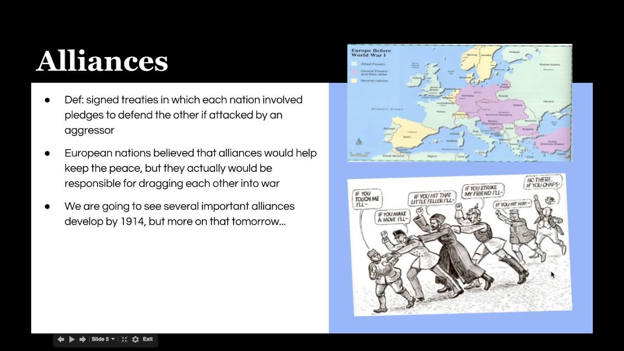 Main Causes Of Wwi Activity