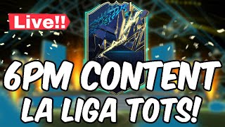 FIFA 22 LIVE OPENING 93+ ICON MOMENTS SBC PACK! LIVE 6PM CONTENT! LIVE TOTS SWAP TOKEN?