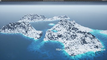 Unreal Engine 4.26 Mountain Patterns 8k Lake