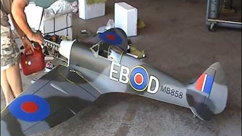 Clark Spitfire and engine test run