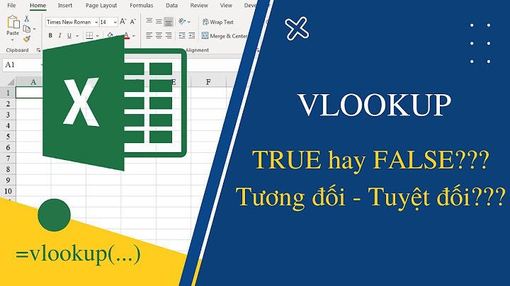 Lỗi cơ bản trong excel trả về giá trị false năm 2024