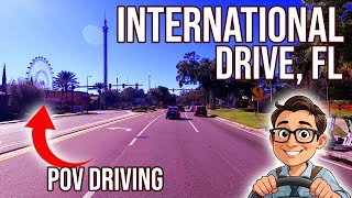 POV Drive: International Drive (I-Drive) Orlando | Complete Trip