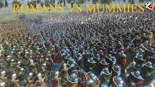 6300 MUMMIES VS 6050 ROMANS | ULTIMATE EPIC BATTLE SIMULATOR screenshot 2