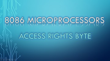 [2.4] Access Rights Byte in Microprocessors