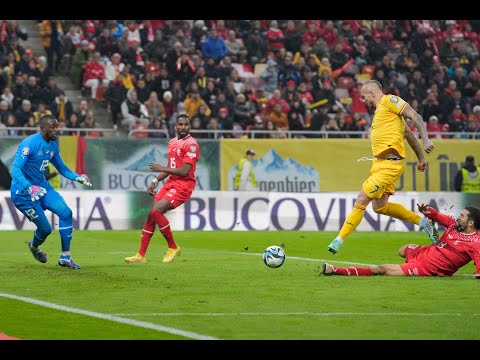 REZUMAT: România - Elveţia 1-0. Sărbătoare naţională, cu 50.000 de spectatori pe stadion