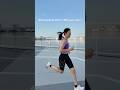 練習後の流し💨昔は短距離の方が得意でした🤭✨#ランニング #running #ランニング女子 #marathon #マラソン