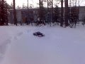 Chevrolet axial honcho 6x6 in snow.