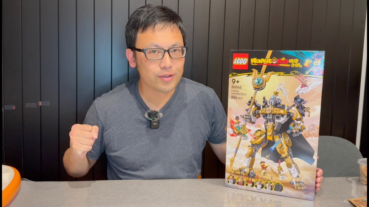 Building the 2025 LEGO Monkie Kid 80065 Erlang's Celestial Mech