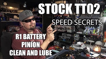 TAMIYA TT02 SPEED SECRETS FOR A BOX STOCK CLASS!!