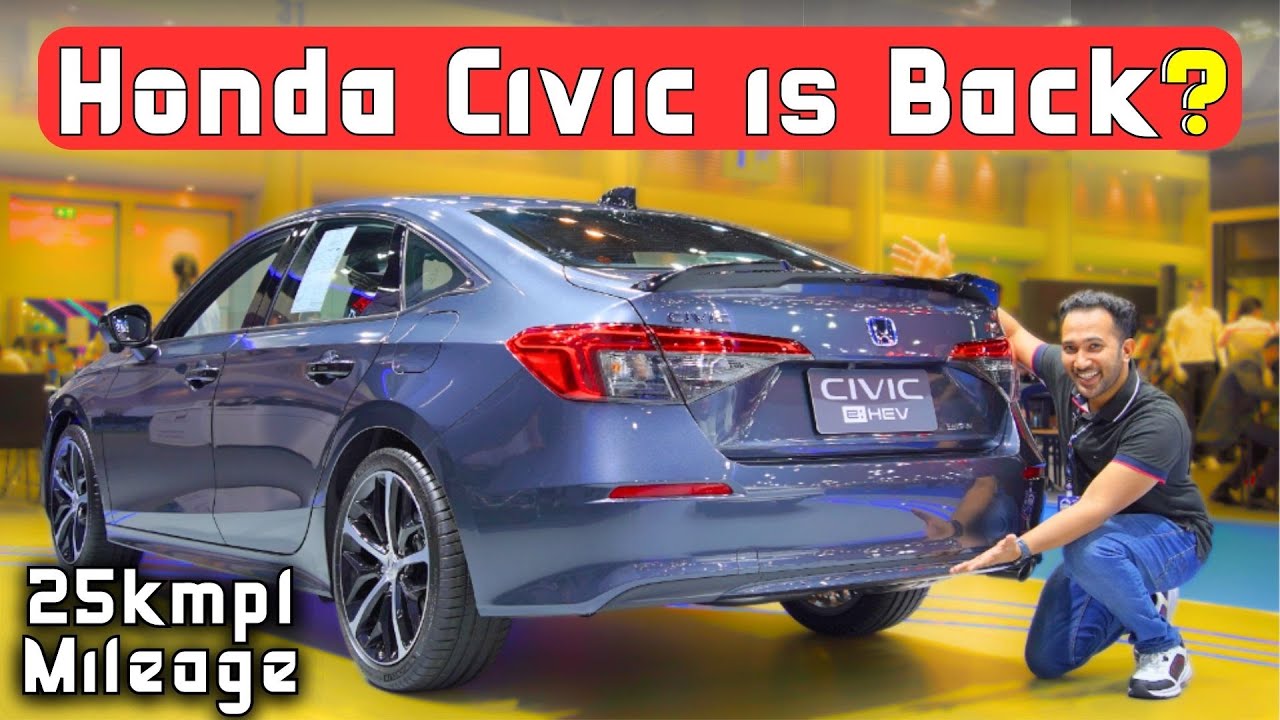 2023 Honda Civic is Back ? 25kmpl Hybrid Sedan - Powerful hai Lekin...... Toyota Corolla Rival