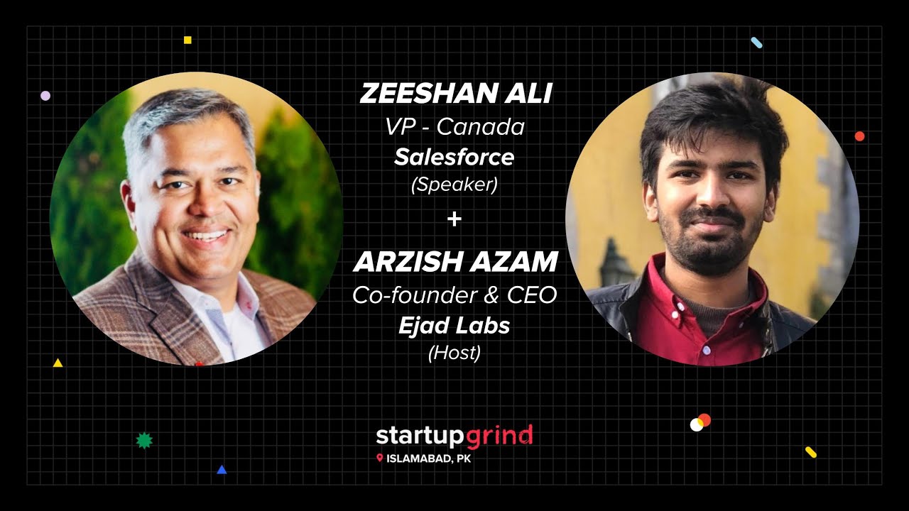 Fireside Chat w/ Zeeshan Ali (Vice President, Salesforce Canada) - YouTube
