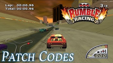 Rumble Racing Unlock All Cars Mod AetherSx2 | Patch Codes