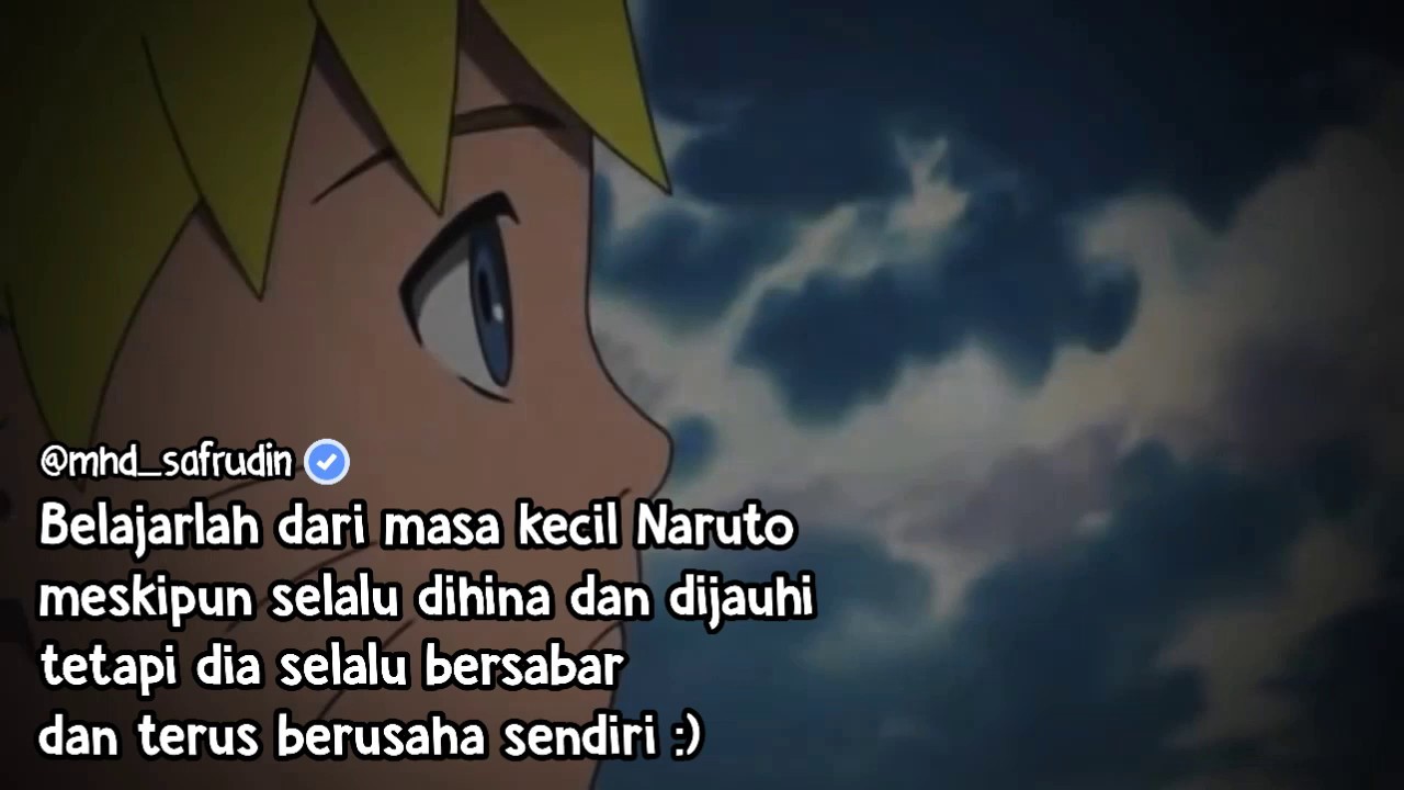 Video Quotes Naruto Sedih