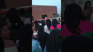 Alpha Kappa Alpha, Sorority Inc ENu chapter Probate show XXX 2018
