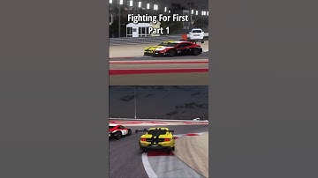 Fighting For First Part 1 #racing #simracing #lemansultimate #lmu #simulator