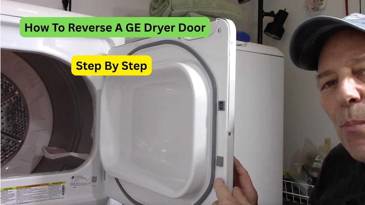 How To Reverse The Door Swing On A GE Dryer