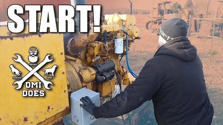 Cat D330C Diesel Generator - Will it start after sitting for 10+ years?
