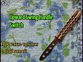 Upward Swing Handle Switch. Простые трюки с ножом бабочкой #26. Обучение