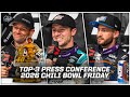 2026 Chili Bowl Friday Podium Press Conference With Logan Seavey, Justin Grant &amp; Daryn Pittman