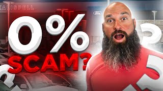 Is Zero Percent Car Finance A Scam?