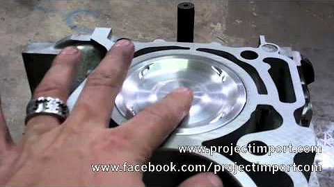 Project Import: JE Pistons 291060 for EJ25 block w/ EJ20 heads