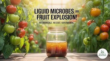 The Zero Cost Microbes Liquid That Makes Plants EXPLODE With Fruit!