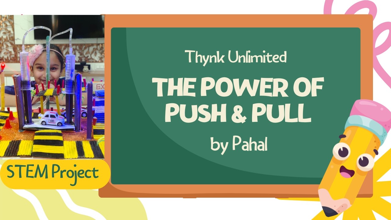 Power Of Push and Pull | Simple STEM Project | Pahal’s Science Demo ...
