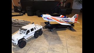TRX 6 vs Multiplex FunCub NG & Acromaster 2 on flatbed