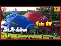 Lithuania 4K - Vilnius ,Hot Air Balloons Take Off