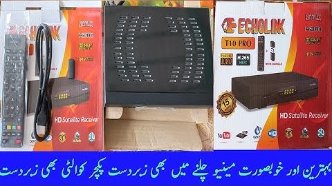 Echolink T10.Pro Unboxing And Full details