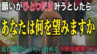 ⭕️【※本気で祈ってください】⚠️この動画を見た今日こそ願いが叶う絶好の日「ひとつだけ願いを叶えてくれる水掛地蔵様」京都パワースポット壬生寺【遠隔参拝】