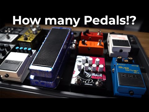 BOSS BCB-90X Ultimate Guitar Pedalboard Build!!