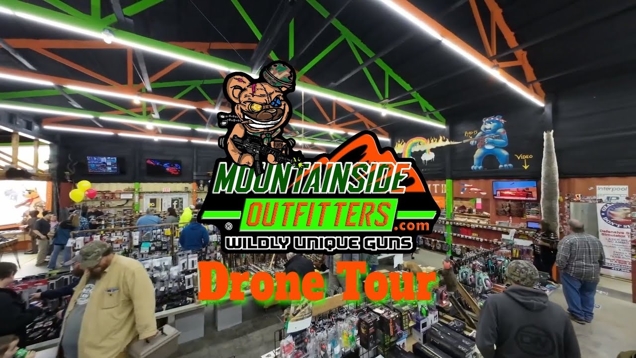 Mountainside Outfitters Indoor Drone Tour YouTube