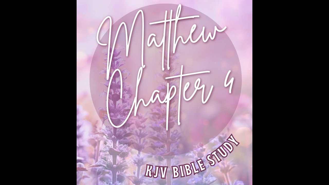 Matthew Chapter 4 - YouTube