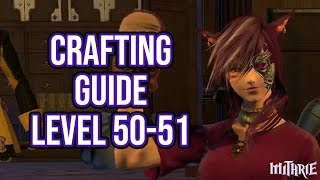FFXIV 3.0 0646 Crafting Guide Level 50 to 51