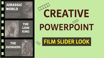 Film Strip Animation in PowerPoint | Cinematic PowerPoint Presentation Tutorial with Sound Effects