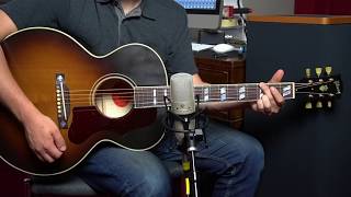 Gibson J185 Original 2022年製 VS 稀少なモデル Gibson J-185 Original VSB | United Kingdom