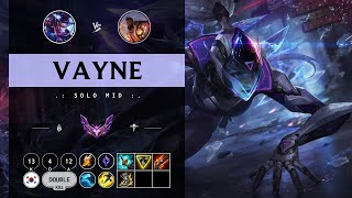 Vayne Mid vs K'Sante  KR Master Patch 14.9