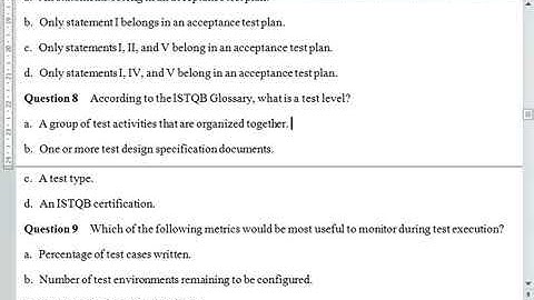 Chữa đề thi ISTQB foundation level by Ta Thi Thinh- Chương 5 câu hỏi phần Test management