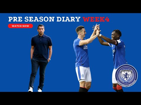 Pre Season Diary:  Week 4