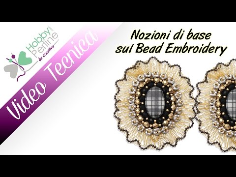 Nozioni di base del Bead Embroidery | TECNICA - HobbyPerline.com