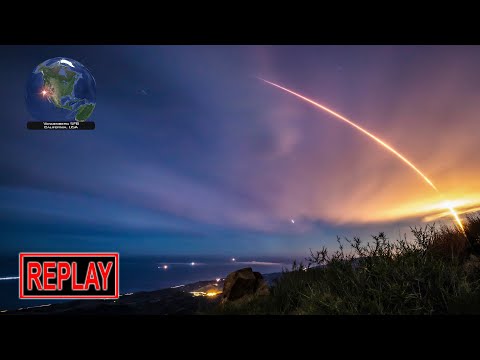 REPLAY Falcon 9 Launches CSM 2nd Gen FM3 From Vandy 2 Jan 2026 