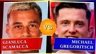 Gianluca Scamacca vs Michael Gregoritsch - Who's Better? ⚽