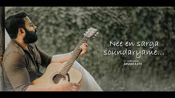 അതി മനോഹരമായ ഒരു ഗാനം | Nee en sarga soundaryame| Cover song|Akshay Ajith