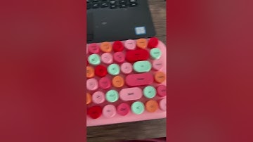 This keyboard is amazing omg #creative #mofidi_media  #keyboard #amazonfinds #amazon #2023 #viral