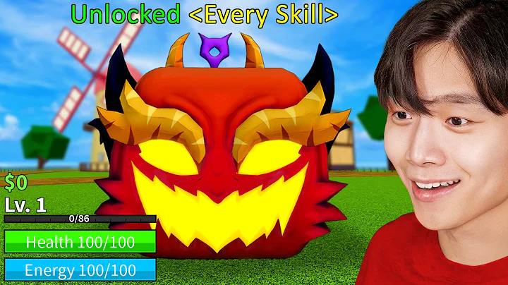 Blox Fruits Noob with MAX Dragon Fruit