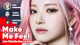 EVERGLOW - Make Me Feel (Line Distribution + Lyrics Karaoke) PATREON REQUESTED