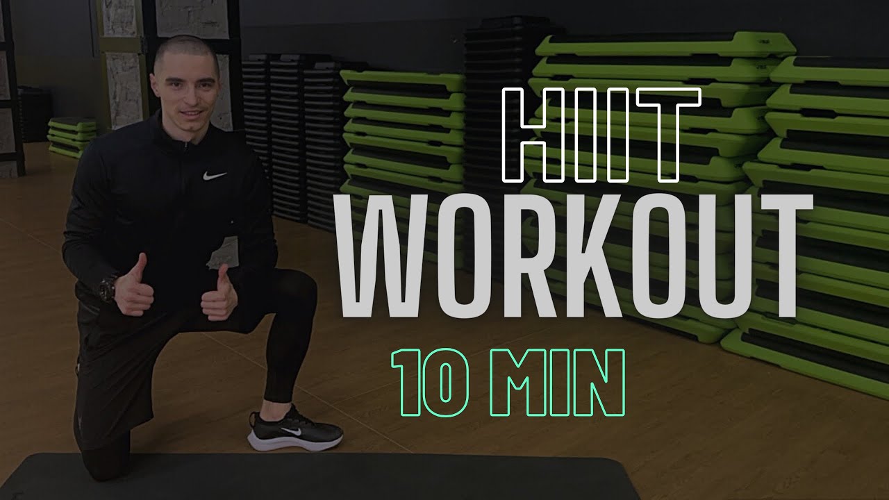 10 Min Intense HIIT Workout For Fat Burn \ No Equipment \ Home workout ...