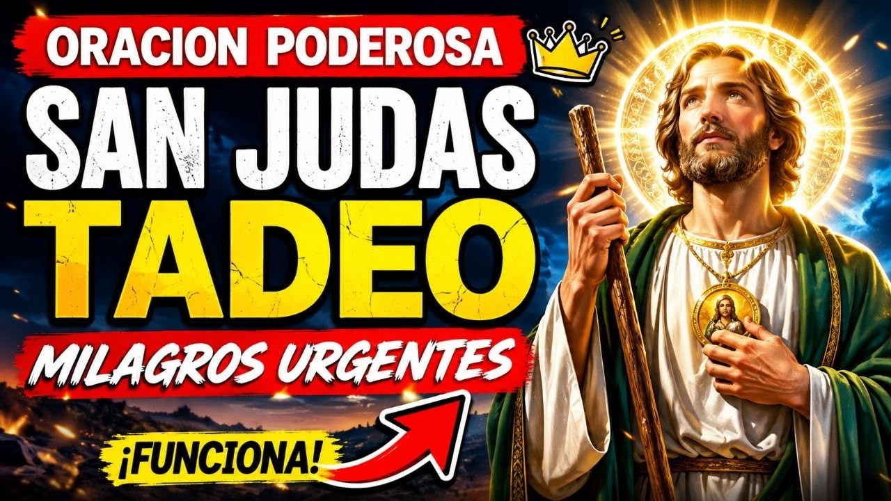Oración Poderosa a San Judas Tadeo para Pedir un Favor: ¡Obtén Tu ...