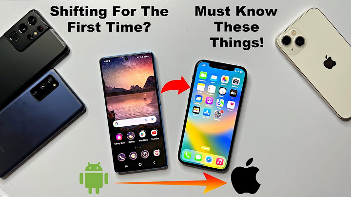 How difficult is it to switch from android to iphone